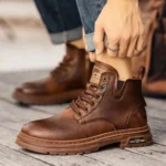 MS023 – Men’s spring new high-top leather casual shoes (1)
