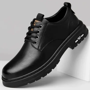 Men’s casual trendy leather shoes