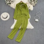 DR212 – Professional three-piece suit dress (2)