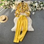DR218 – fashionable two-piece suit, dress (7)
