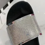 CT252 – Fashion diamond slippers non-slip wear-resistant soft sole (2)