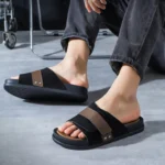 MS308 – Men’s casual slippers with Velcro (6)