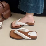 TP007 – Thick-soled height-enhancing wedge-heeled flip-flops for women shoe (4)