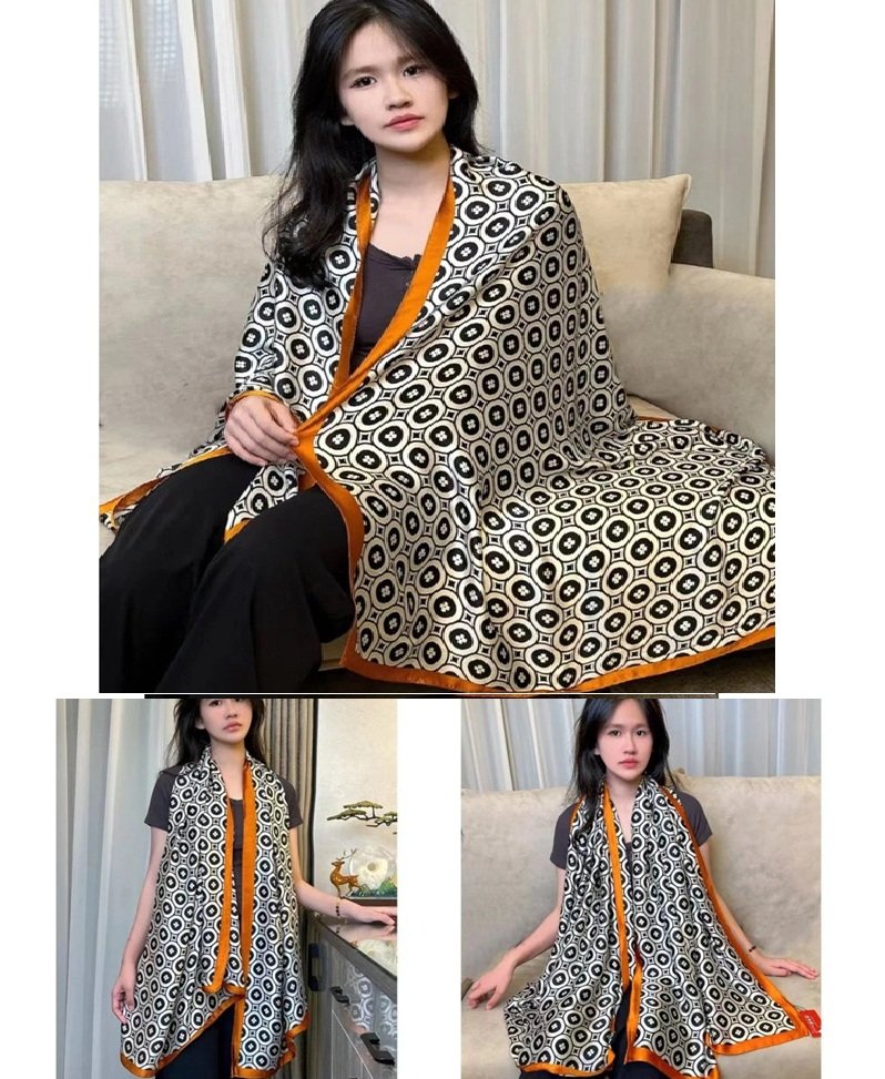 DR303 - Women's High-end Satin Scarfs (1)