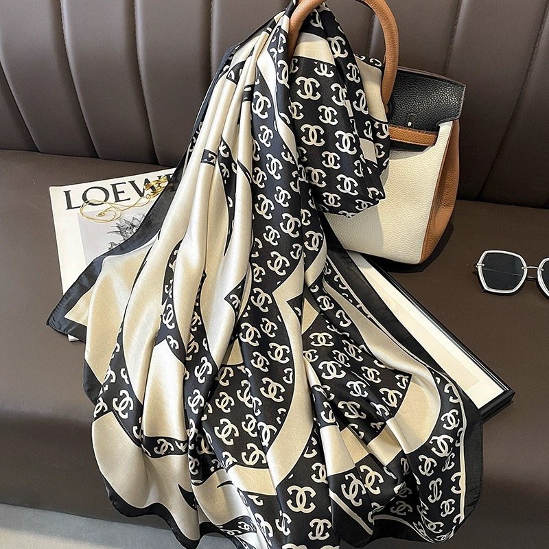 DR303 - Women's High-end Satin Scarfs (4)