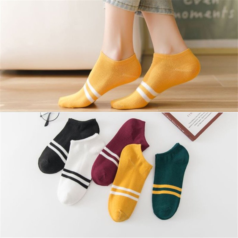 DR649 - Women's antibacterial and Deodorant Short Socks (1)