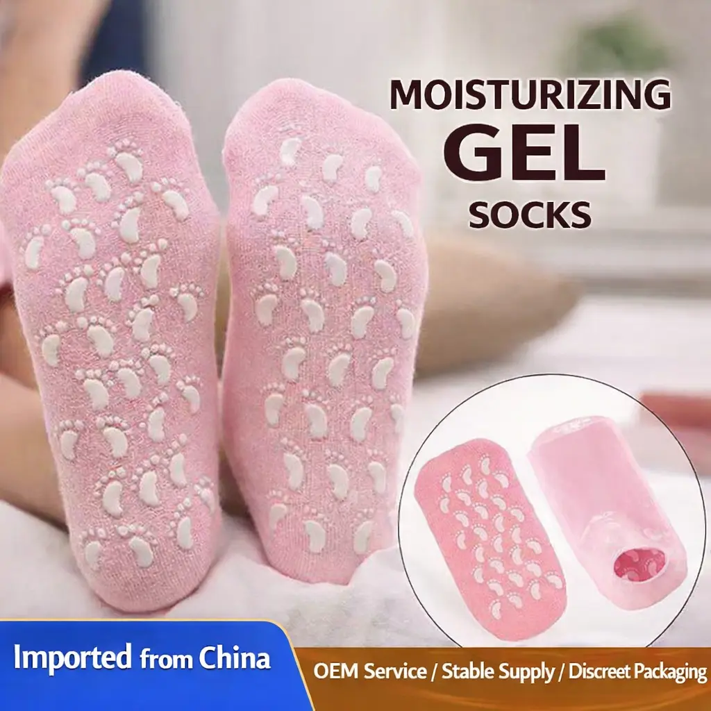 DR695 - Gel Socks Foot & Heel Care Socks (6)
