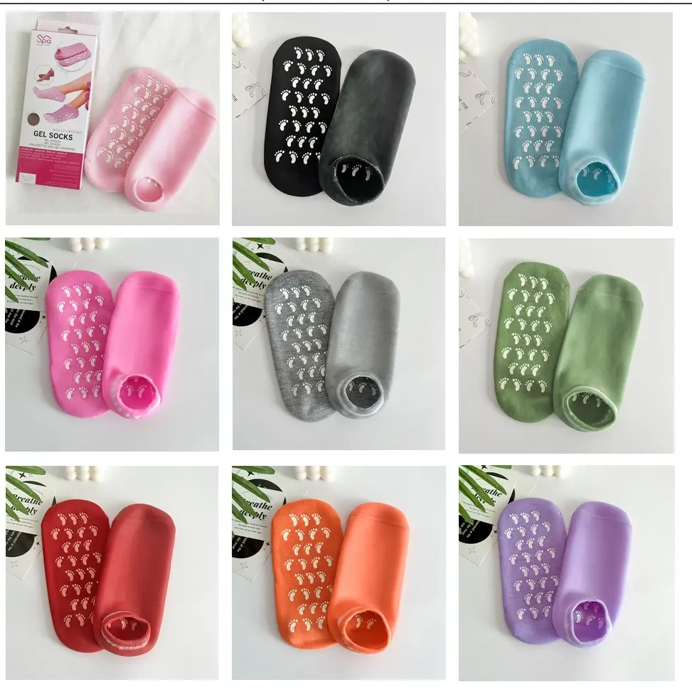 DR695 - Gel Socks Foot & Heel Care Socks (7)