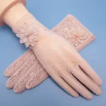 Thin Ice Silk Summer Gloves