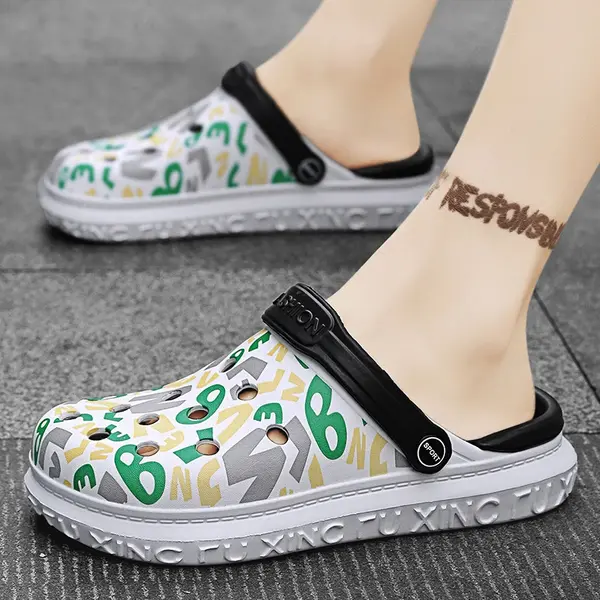 MS309 Men and Women Couple Thick Sole Cave Shoes (1)